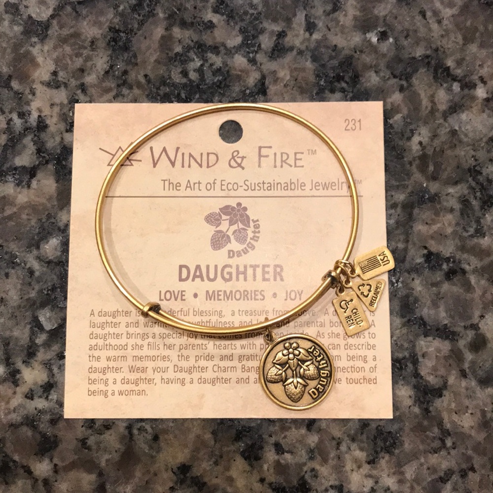 NWOT-Daughter’s Bangle. Made in the USA
